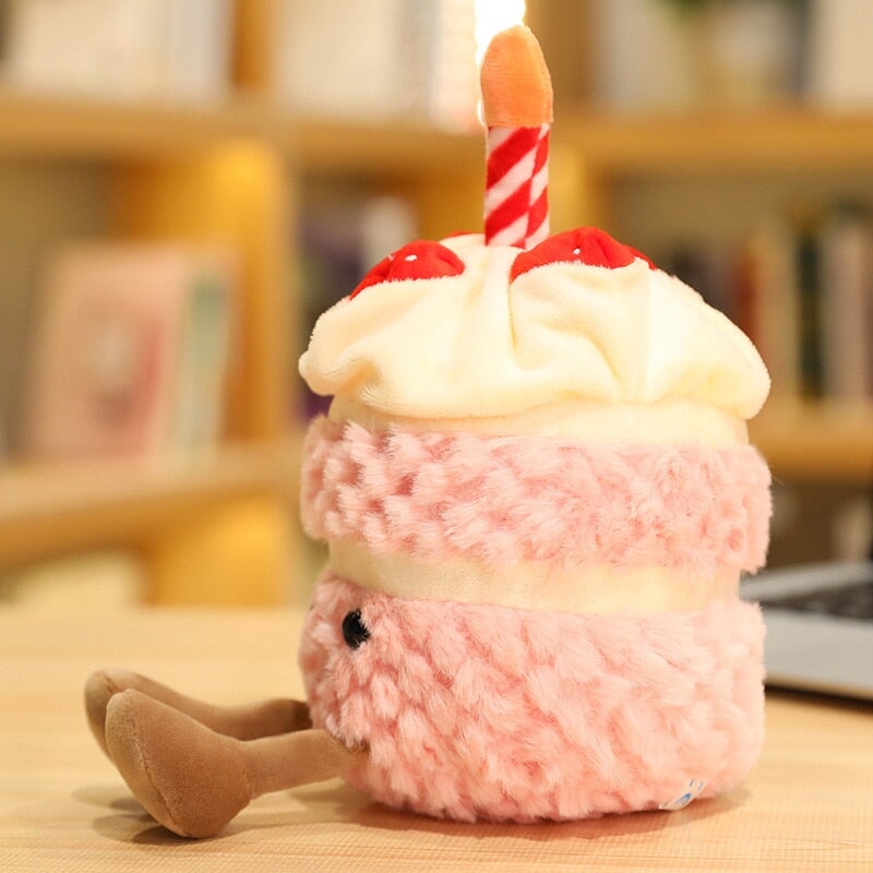 Birthday Celebration Cake Plushie Buddies