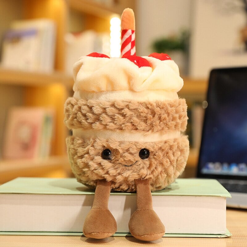 Birthday Celebration Cake Plushie Buddies