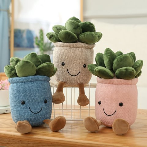 Buddy Moonstones Flower Pot Plush