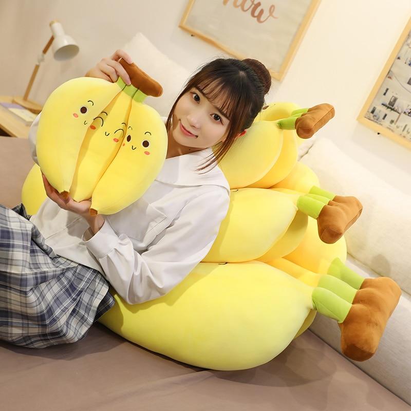 Bunch of Silly Banana Plushies