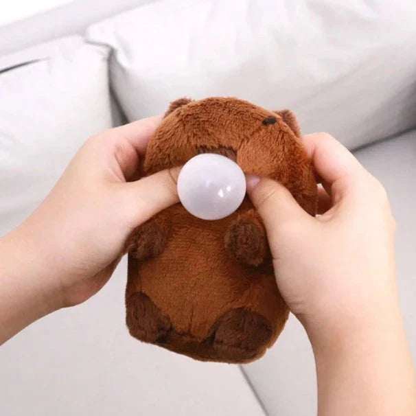Capybara Keychain Pendant Plush