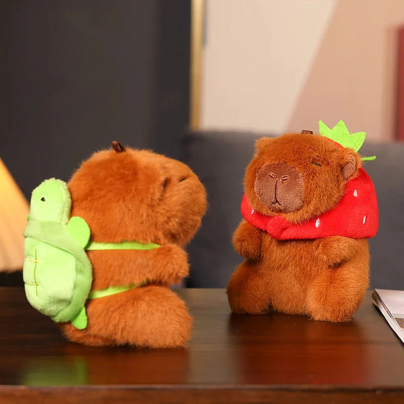 Capybara Keychain Pendant Plush