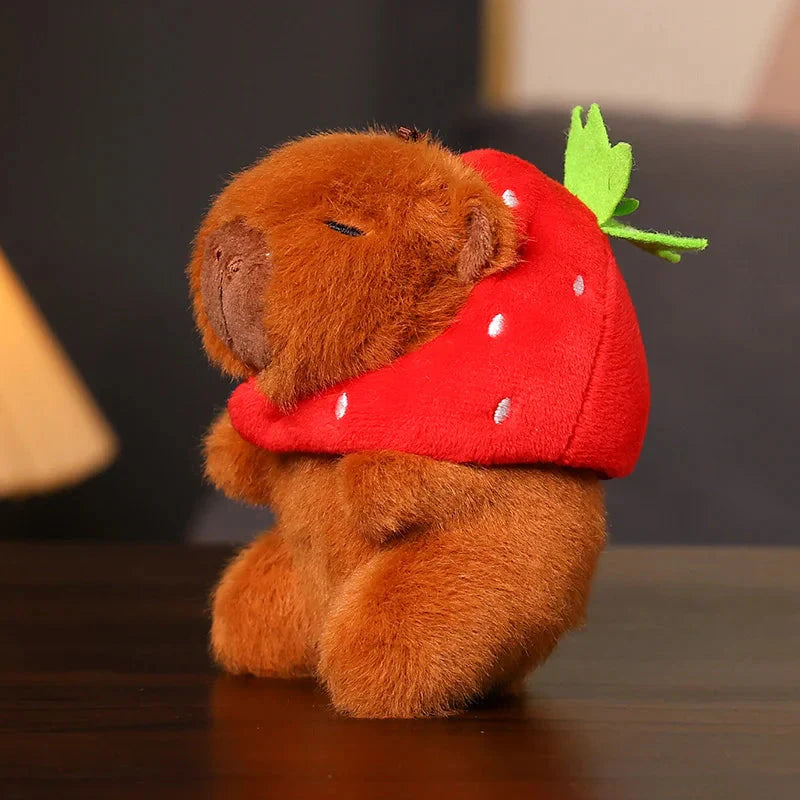 Capybara Keychain Pendant Plush