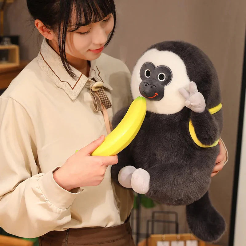 Carys the Cute Colobus Monkey Plushie