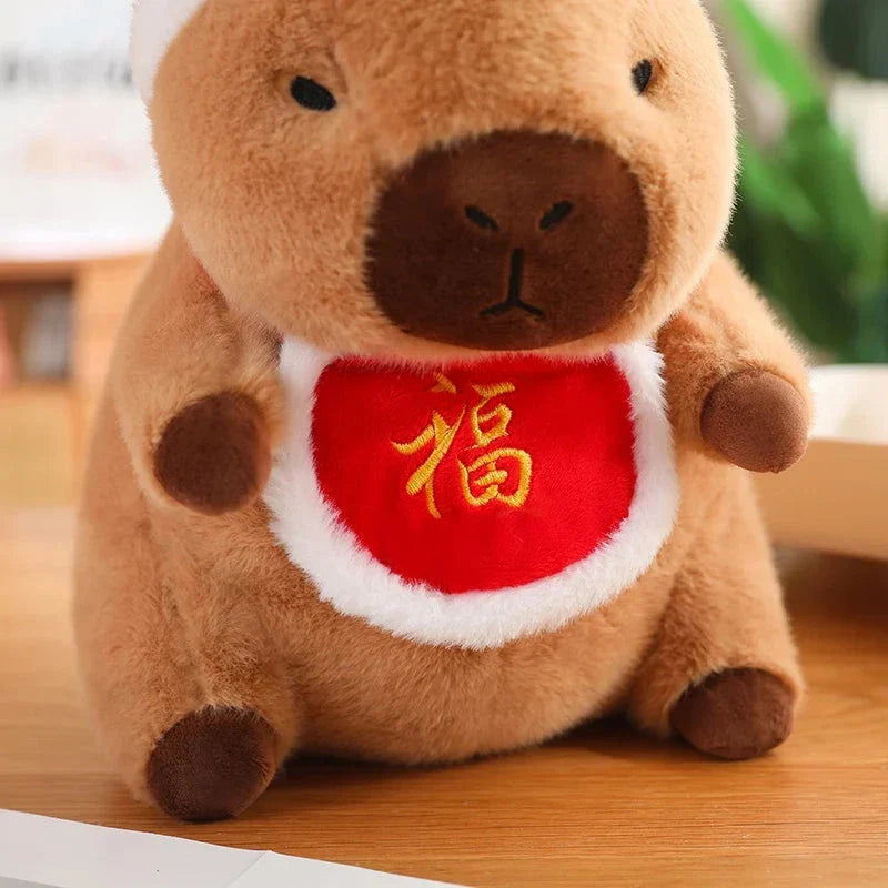 Christmas New Year Baby Capybara Plushies