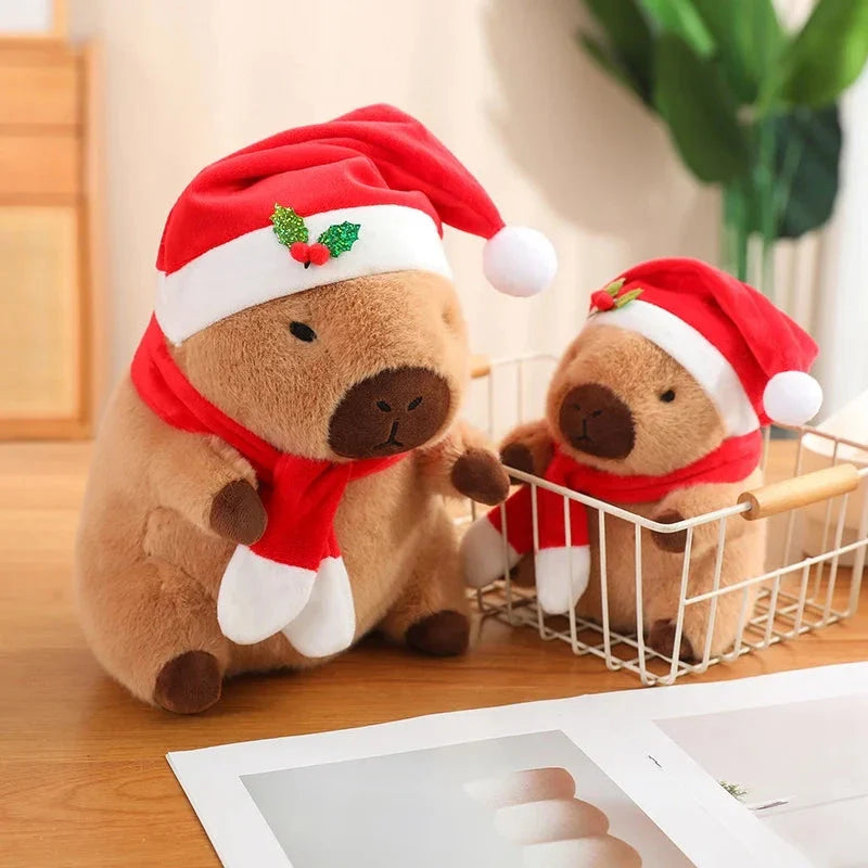 Christmas New Year Baby Capybara Plushies
