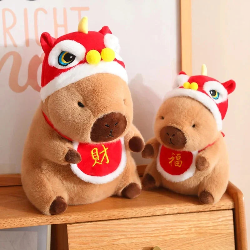 Christmas New Year Baby Capybara Plushies