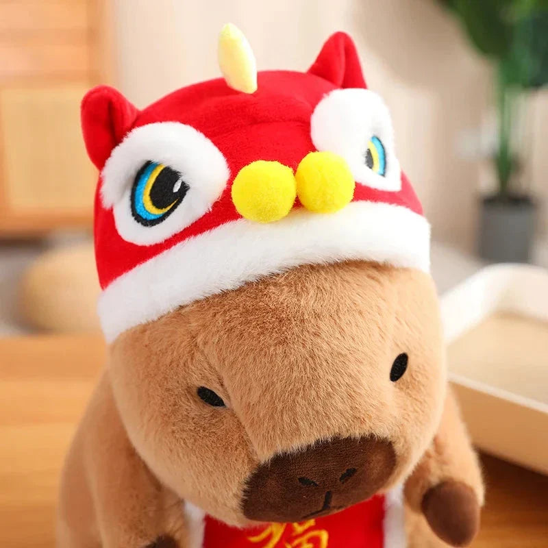 Christmas New Year Baby Capybara Plushies
