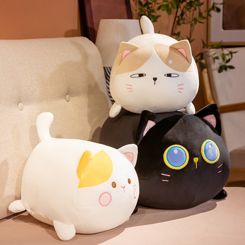Chubby Cat Martha Tabby Kiki Plushie Crew