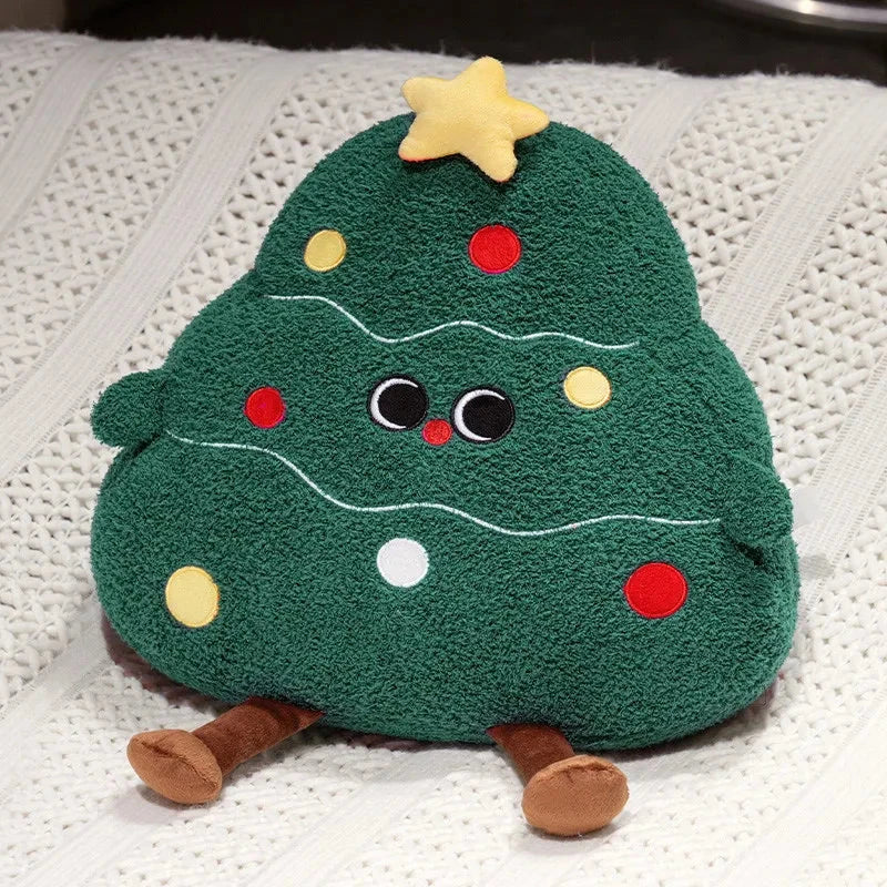 Chubby Christmas Tree Reindeer Santa Snowman Plushies