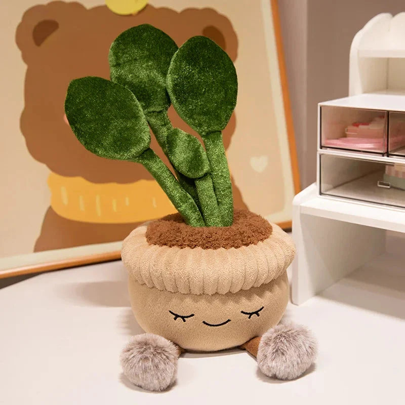 Cute Cactus Flower Plant Plushie