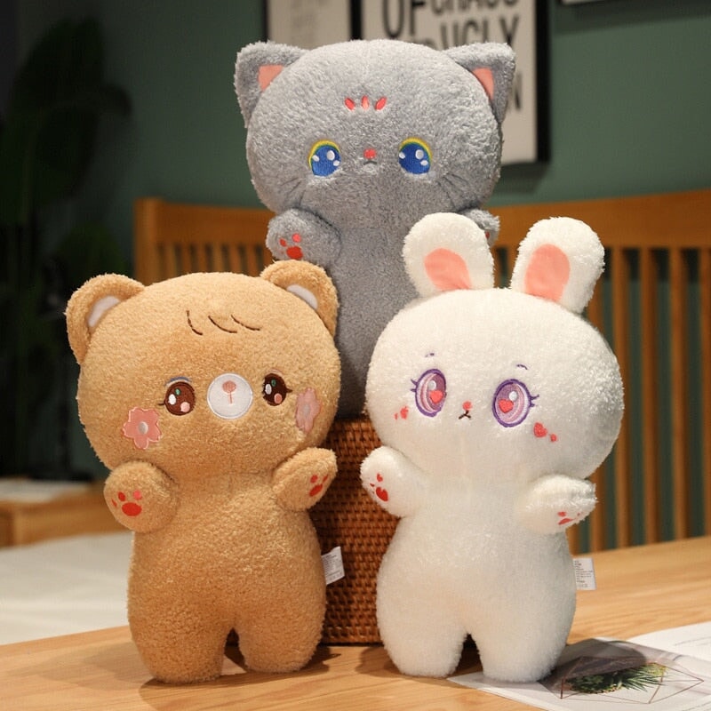 Cute Fluffy Animal Plushie Mascots