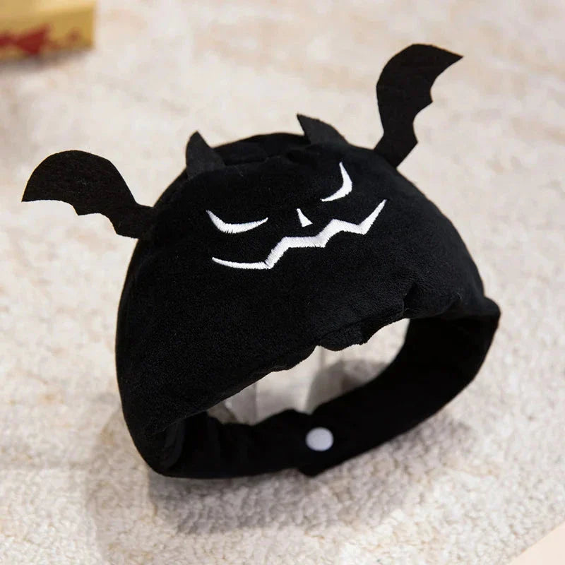 Cute Halloween Pumpkin Hat Bat Capybara Plush