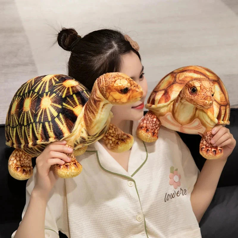 Cute Life Like Tortoise Plushie