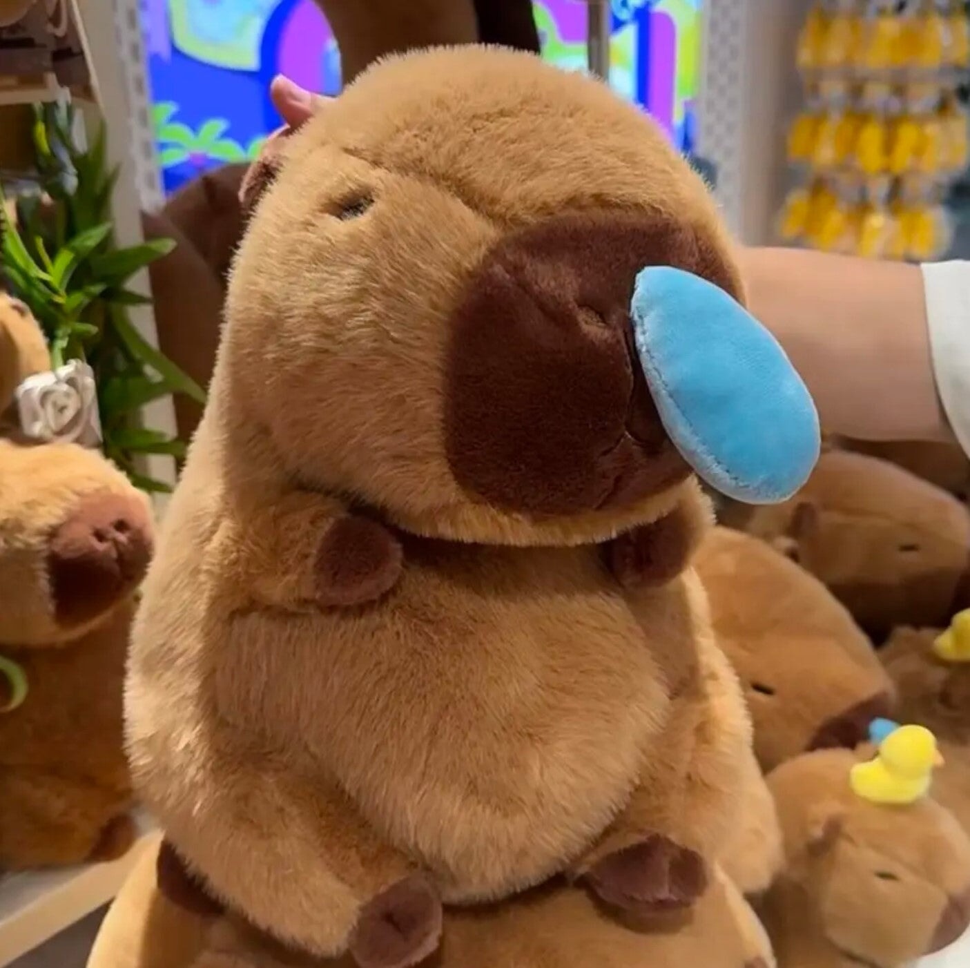 Cute Snotty Capybara Runny Nose Plushie