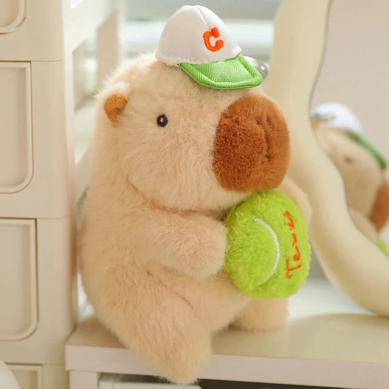 Cute Sporty Capybara Plushie