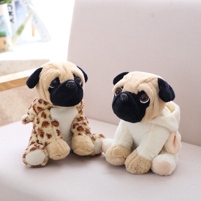 Family of Pug Plushies
