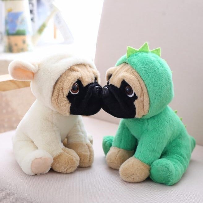Family of Pug Plushies