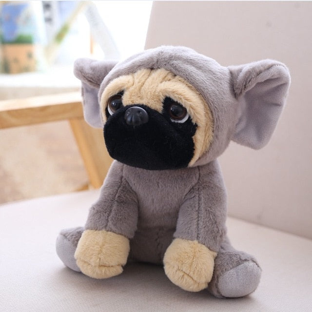 Family of Pug Plushies
