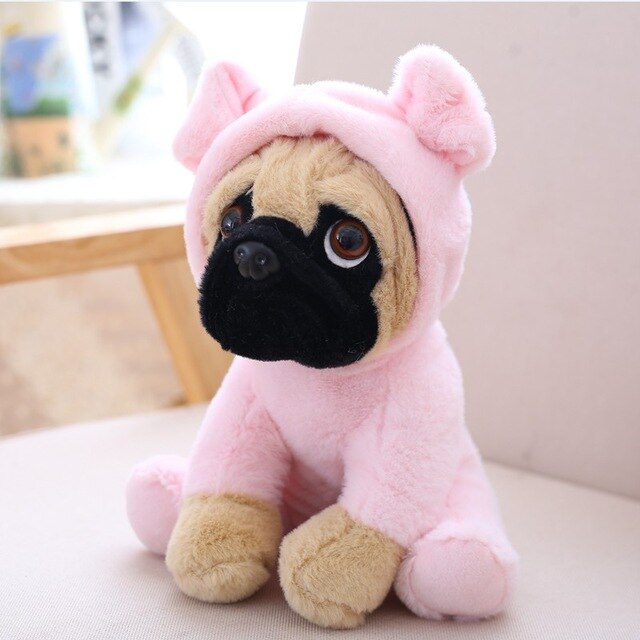 Family of Pug Plushies