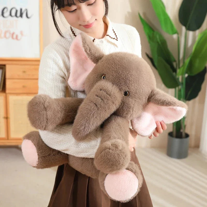 Fluffy Adorable Elephant Plushies