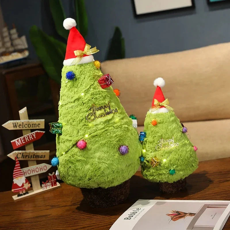 Fluffy Christmas Tree Plushie