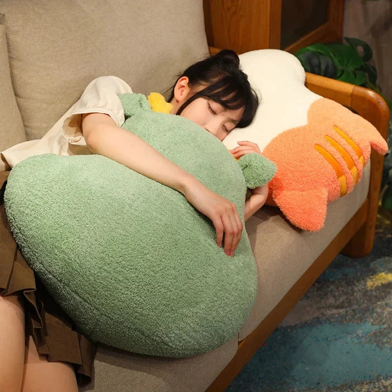 Fluffy Dinosaur Cat Dog Panda Pillow Cushion Plushies
