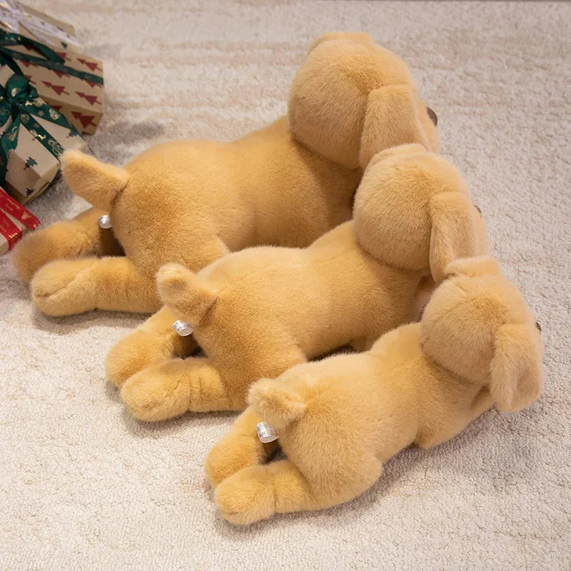 Fluffy Dog Trio Plushies