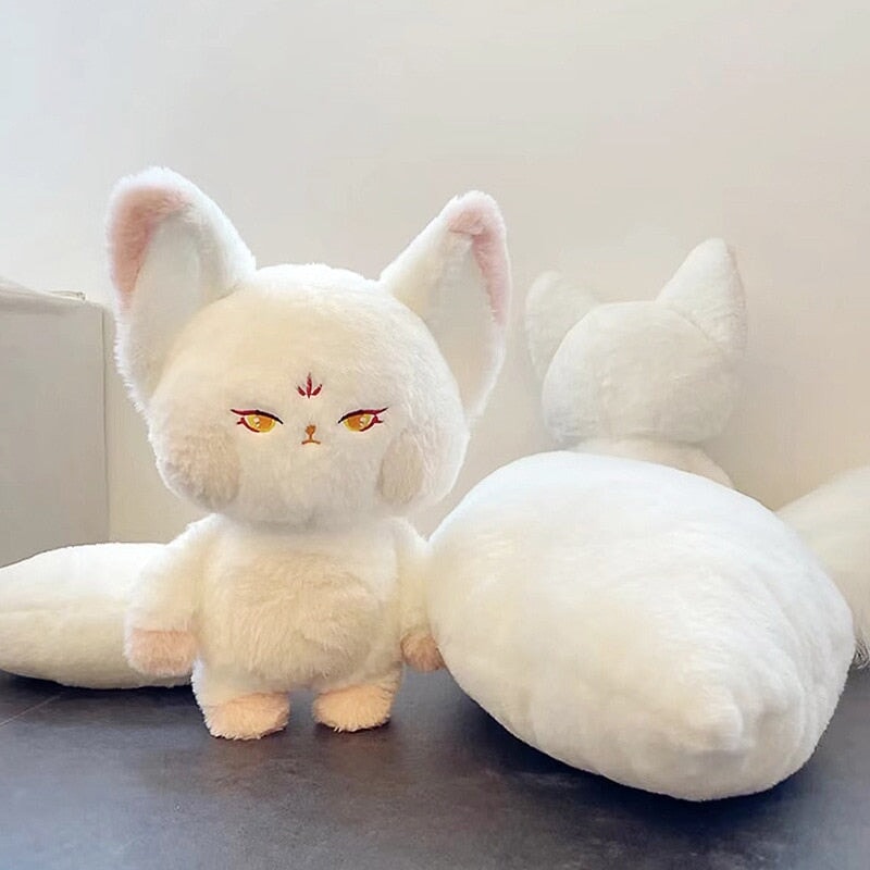 Fluffy Huge Tail Kawaii Fox Plushies
