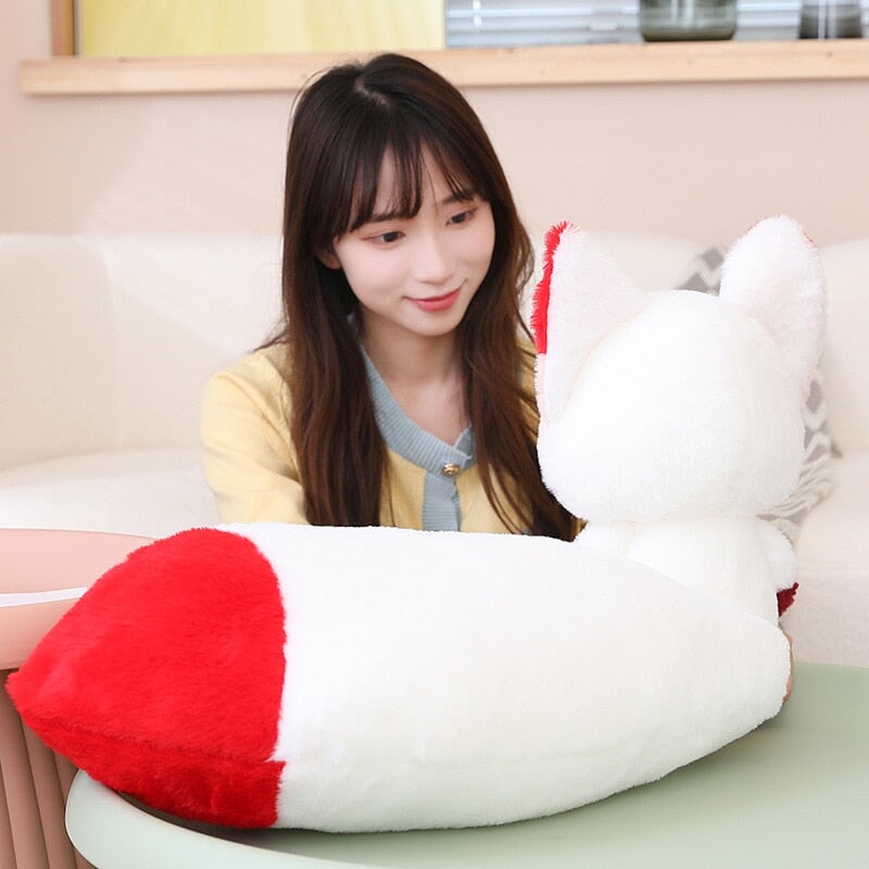 Fluffy Huge Tail Kawaii Fox Plushies