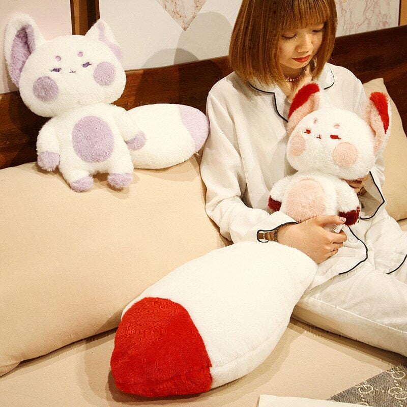 Fluffy Huge Tail Kawaii Fox Plushies