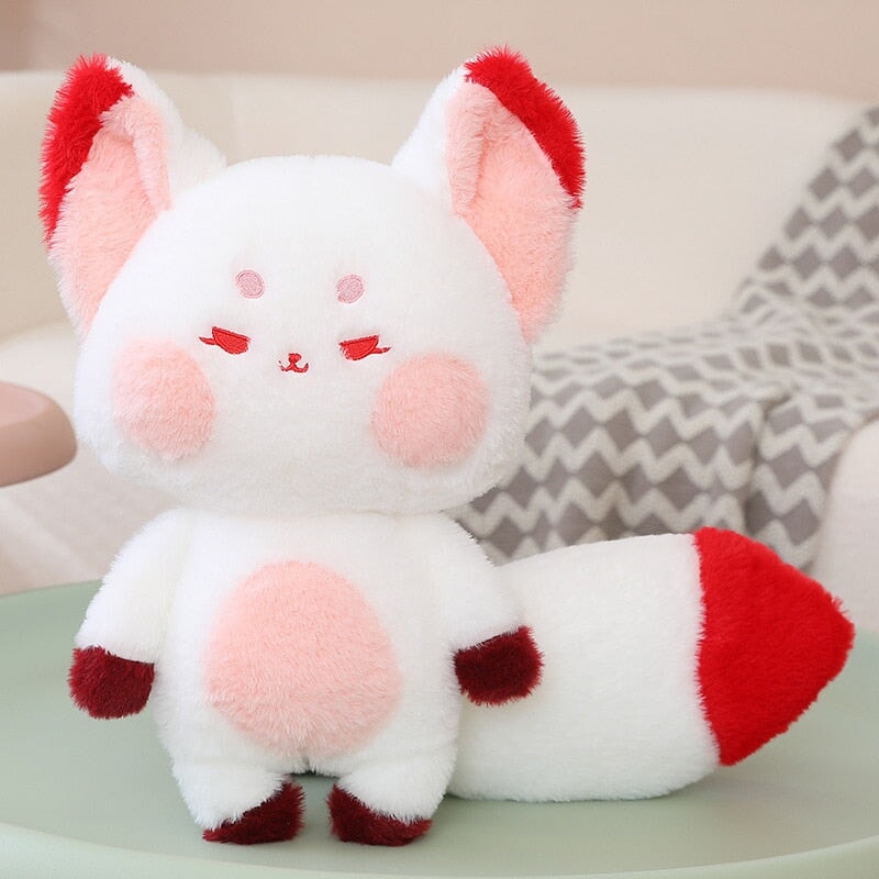 Fluffy Huge Tail Kawaii Fox Plushies