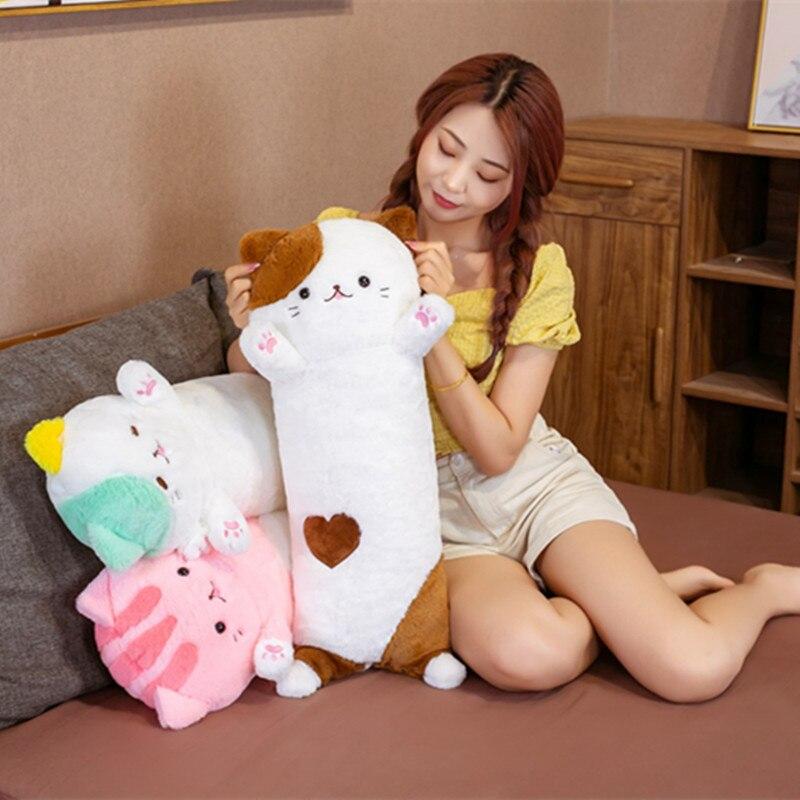 Fluffy Neko Cat Snuggle Buddies