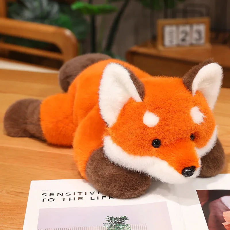 Fluffy Red Panda & Fox Plushies