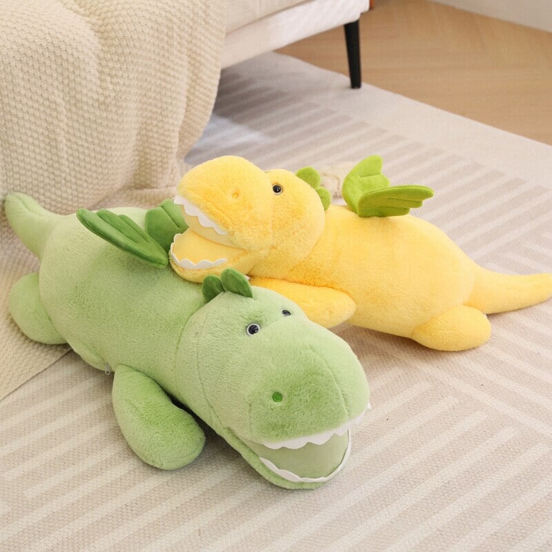 Flying Fluffy Dragon Plush Stuffed Toy