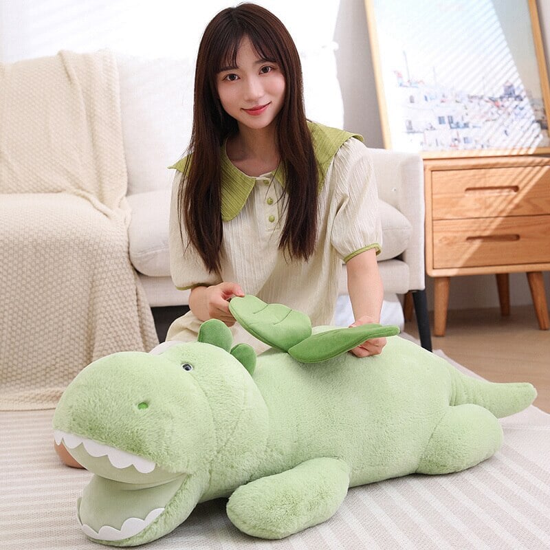 Flying Fluffy Dragon Plush Stuffed Toy