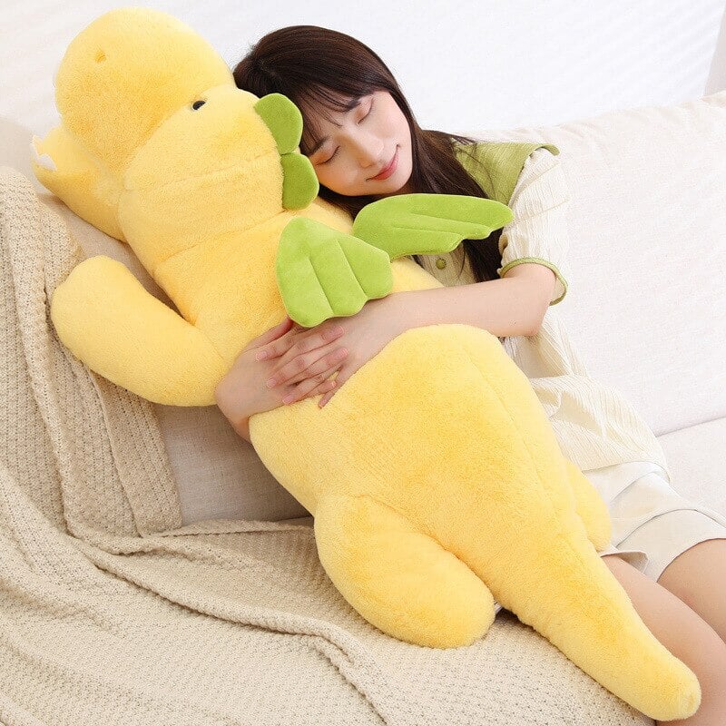 Flying Fluffy Dragon Plush Stuffed Toy