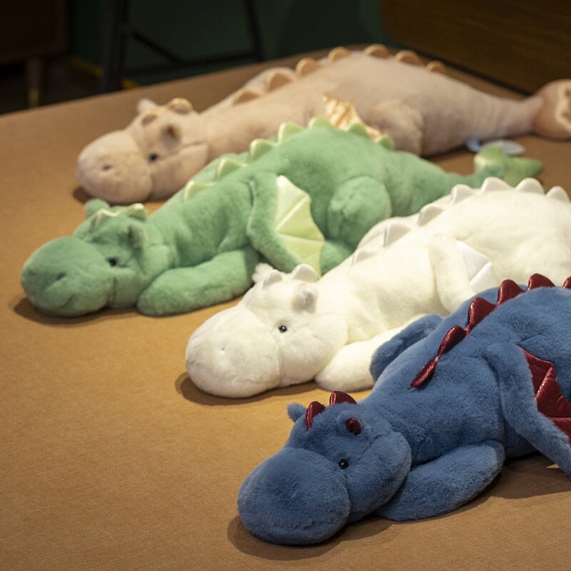 Giant Fluffy Dragon Plushie Collection