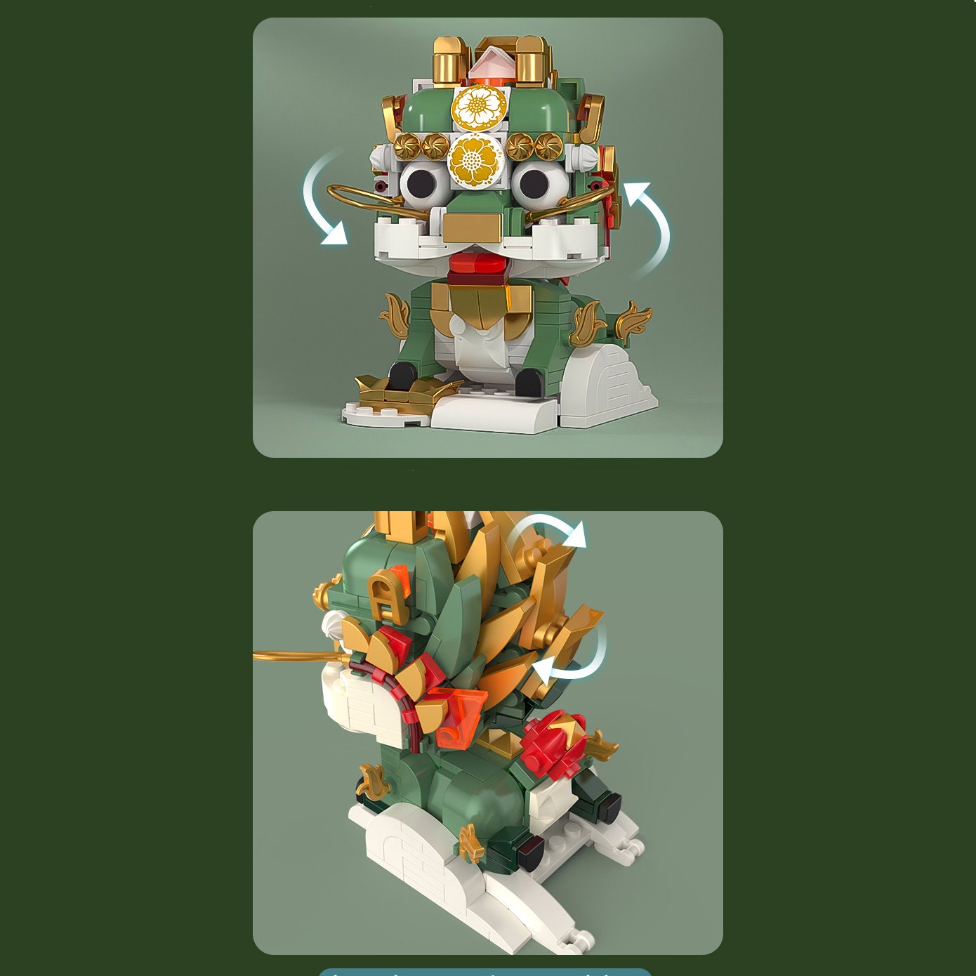 Good Fortune Lucky Cute Creatures Micro Building Blocks