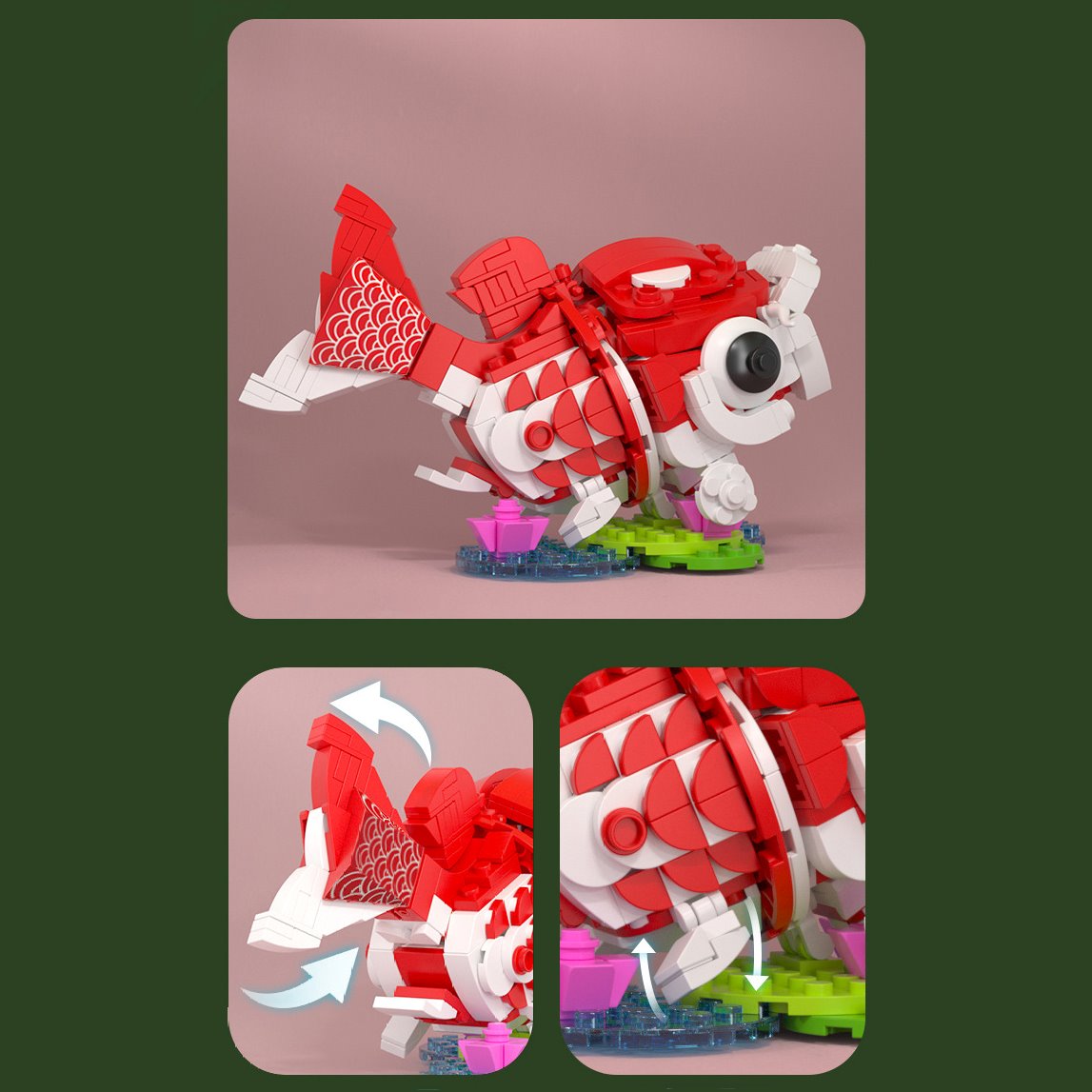 Good Fortune Lucky Cute Creatures Micro Building Blocks
