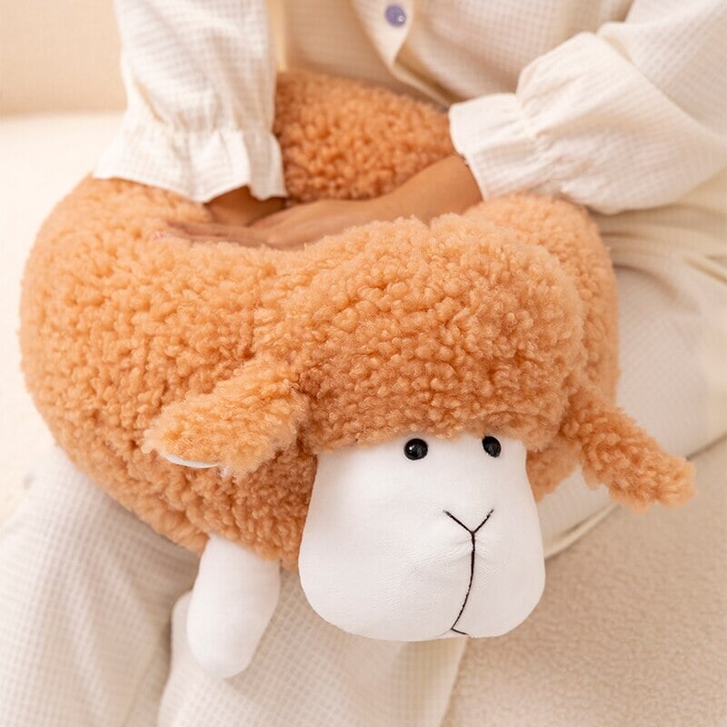 Grumpy Fluffy Sheep Plushies