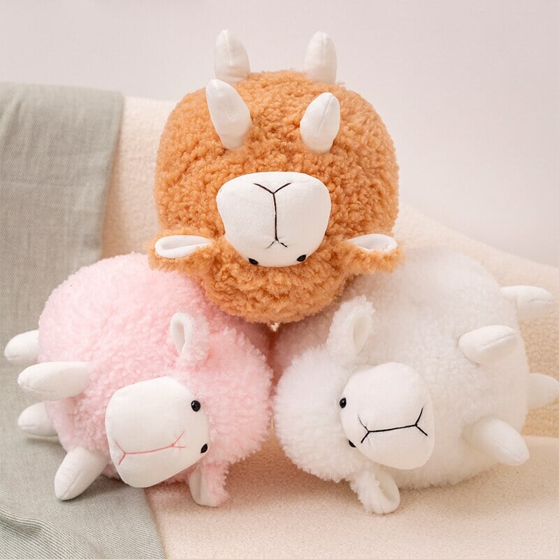 Grumpy Fluffy Sheep Plushies