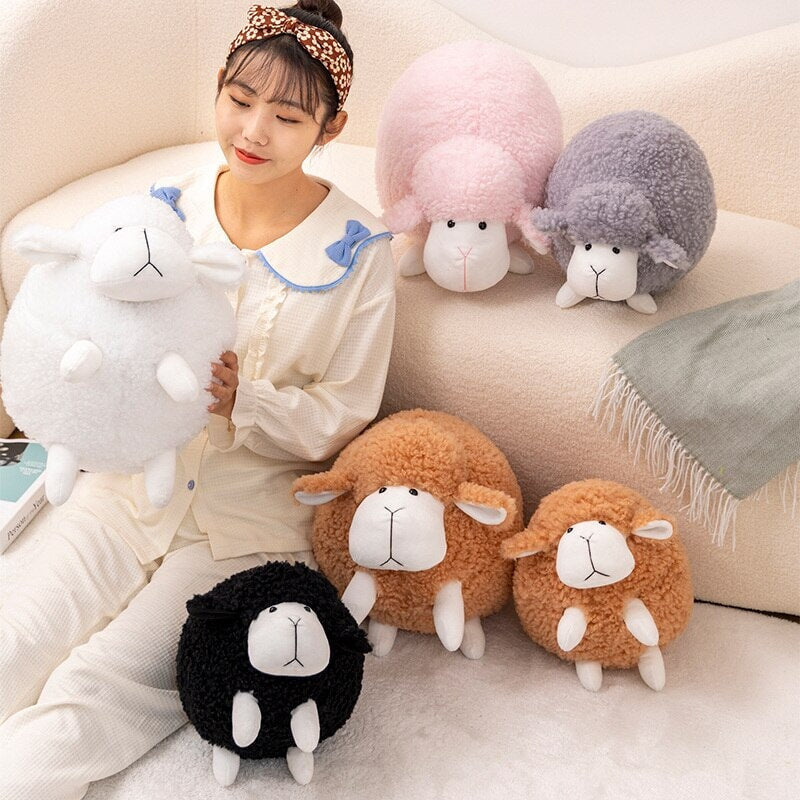 Grumpy Fluffy Sheep Plushies