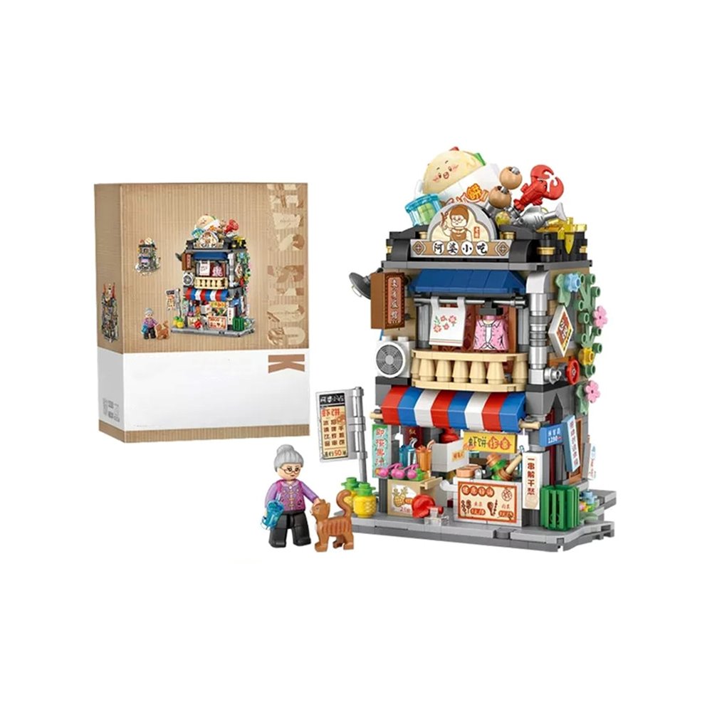 Hong Kong Restaurant Micro Building Blocks