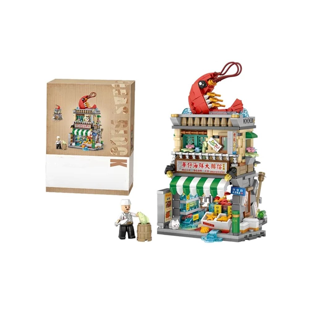 Hong Kong Restaurant Micro Building Blocks