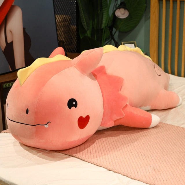Huge Colorful Cute Dragon Plushies