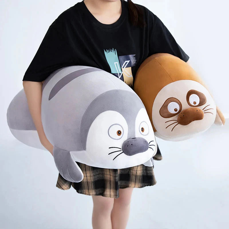 Huge Sleeping Buddies Seal Plushies