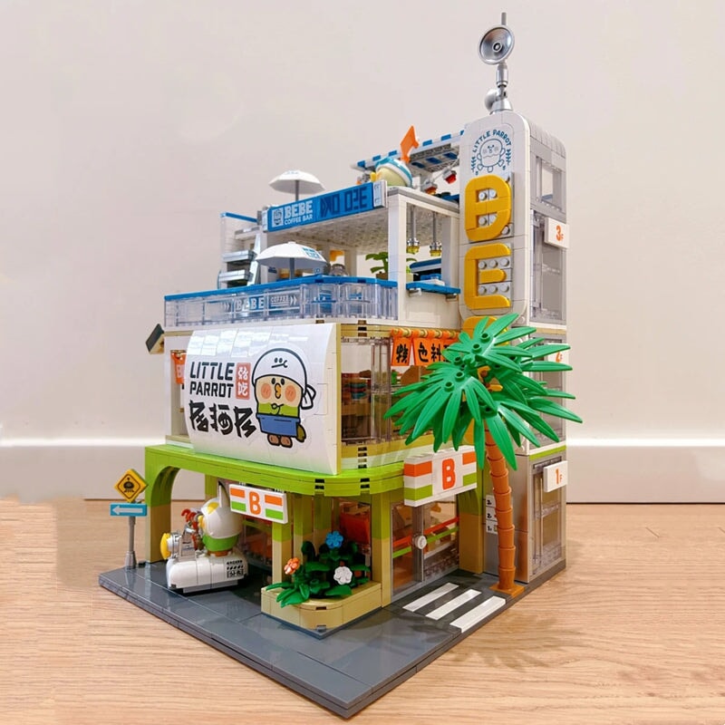 Japanese BeBe Shopping Mall Building Blocks Set