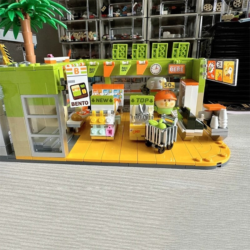 Japanese BeBe Shopping Mall Building Blocks Set