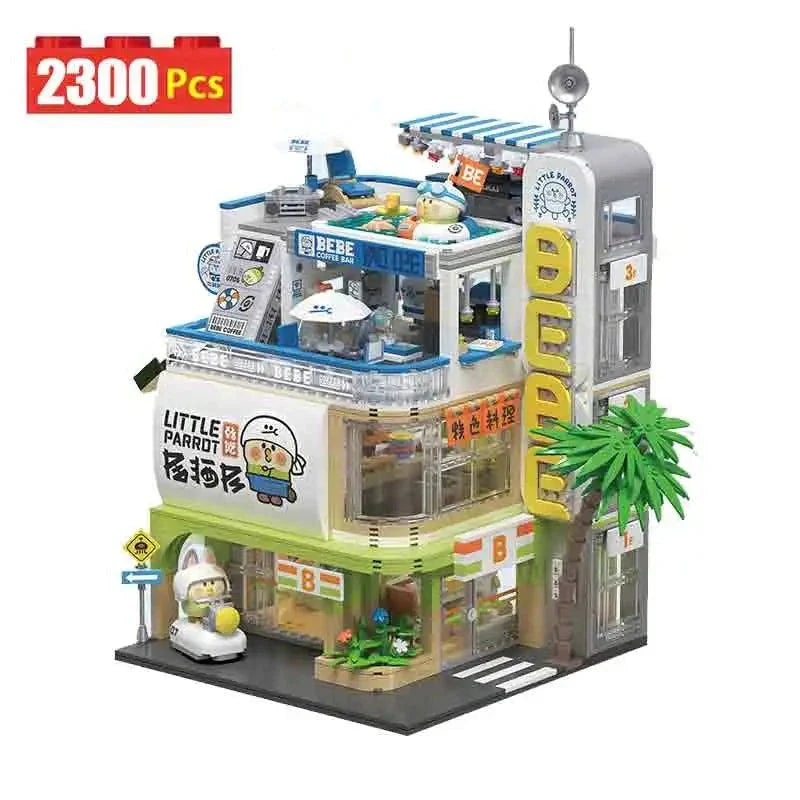 Japanese BeBe Shopping Mall Building Blocks Set